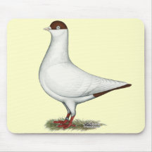 Dutch Helmet Pigeon Mousepad