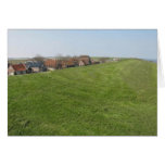Dutch Houses behind a Dyke in Holland Card