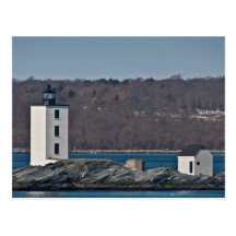 Dutch Island Light Post Card
