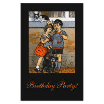 Dutch little boy and girl