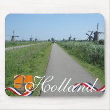 Dutch Mills Holland Text Souvenir Mousepad
