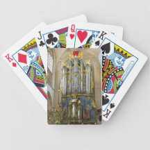 Dutch organ playing cards