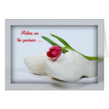 Dutch Red Tulip Greeting Card