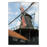 Dutch Saw Windmill in Ylst, Friesland Holland Card