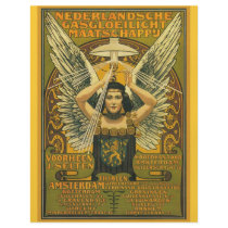 Dutch Selten Gasgloeilicht society formerly J. Full Color Flyer