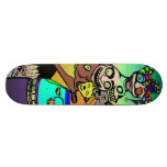 "D'voured" #3 Custom Skate Board