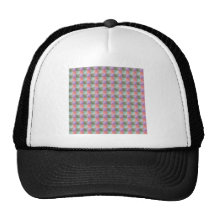 dwan abstract square and triangle hats
