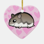 Dwarf Hamster Love Christmas Tree Ornament