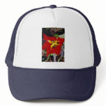 Dwarf tulip mesh hat