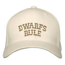 Dwarfs Rule Embroidered Hat