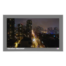 Dwntwn VNCUVER  Satin Photo Print 16.50" x 10.01"