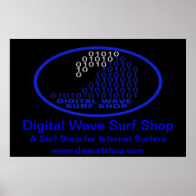 DWSS Logo on Oval Background Poster