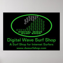 DWSS Logo on Oval Background Poster