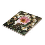 Dying Pink Rose Tile
