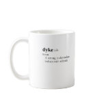DYKE (definition) Coffee Mugs
