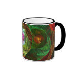 Dynamic Connections Abstract Coffee Mug