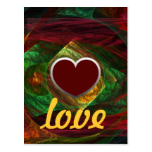Dynamic Connections Love Postcard