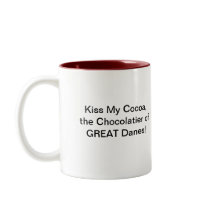 Dynamite Chocolate Danes Coffee Mugs