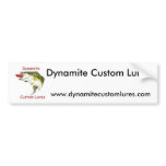 Dynamite Custom Lures Bumper Sticker bumper stickers
