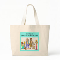 dysfunction hunction tote bag