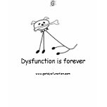Dysfunction is forever dog ladies tee t-shirts