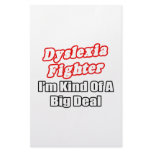 Dyslexia Fighter...Big Deal Customized Stationery