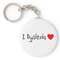 Dyslexia Humour Key Chain