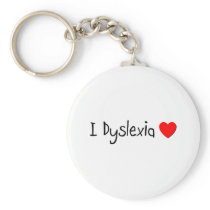 Dyslexia Keychains