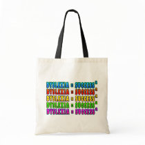 Dyslexia = Success2 funky logo