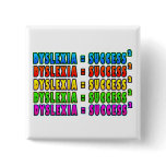 Dyslexia = Success2 funky logo