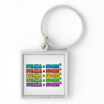 Dyslexia = Success2 funky logo