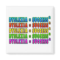 Dyslexia = Success2 funky logo