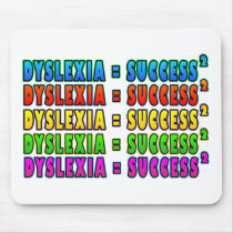 Dyslexia = Success2 funky logo