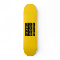 Dyslexia: Suck on my Dictionary!  Dyslexic Skateboard Deck