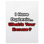 Dyslexia...What's Your Excuse? Letterhead