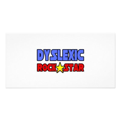 Dyslexic Rock Star by Dyslexia_Shirts