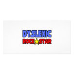 Dyslexic Rock Star photo cards