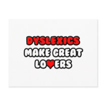 Dyslexics Make Great Lovers