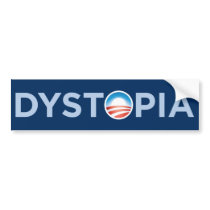 Dystopia Bumper Sticker