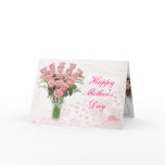 Dz Pk Rose Bqt-customize any occasion Cards