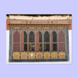 dzong ancient window postcards