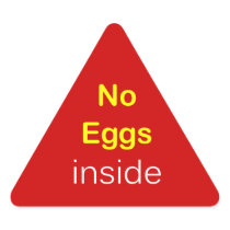 e6 - Food Label ~ NO EGGS INSIDE.