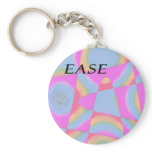 E.A.S.E abstract keychain