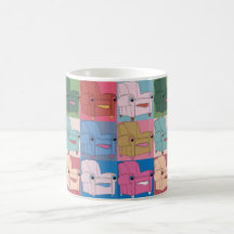 E.A.S.E chair goes Warhol - full wrap Coffee Mug