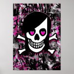 E Heart Breaker Print