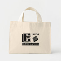 E Is For Electrical Engineering Bags