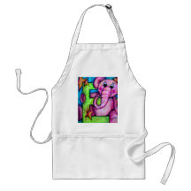 E is for Elephant Apron