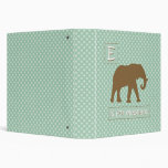 "E" is for Elephant Binders