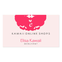 E Kawaii Blot Shops Business Cards