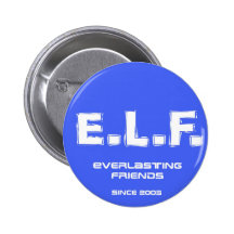 E.L.F. 2005 PINBACK BUTTON